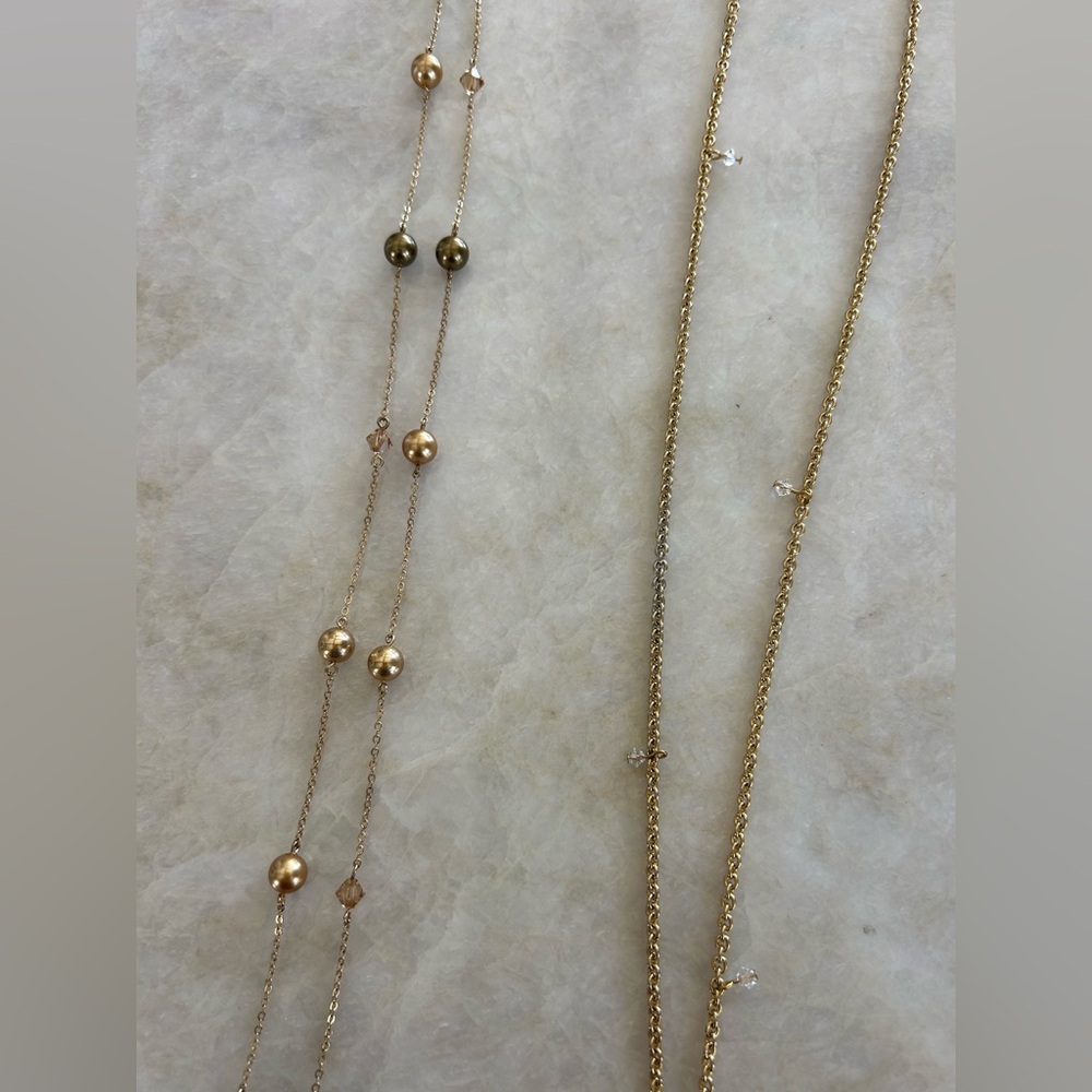 Swarovski Crystal touchstone crystal necklace set - Picture 3 of 7